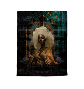 Close-up of Artistic Expression Comforter Twin fabric design